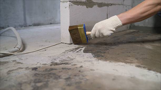 SJ Waterproofing Pros Interior Drainage System coverage map for Suwanee, GA and surrounding area
